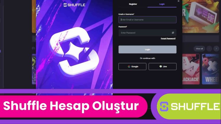 Shuffle Hesap Oluştur