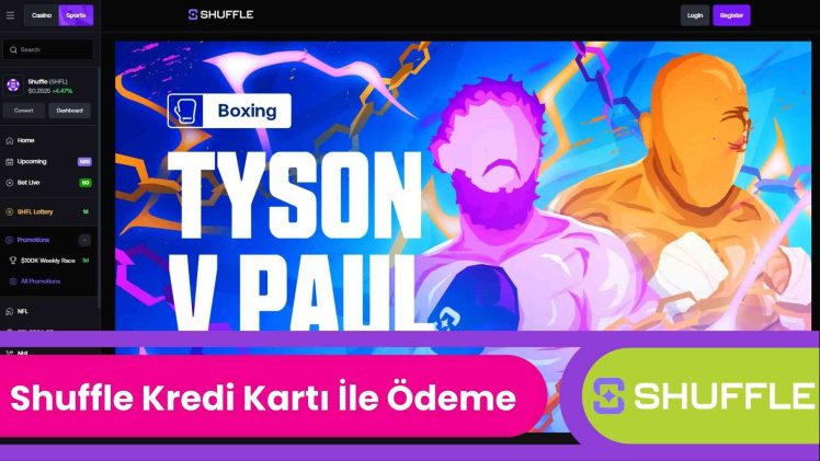 Shuffle Kredi Kartı ile Ödeme