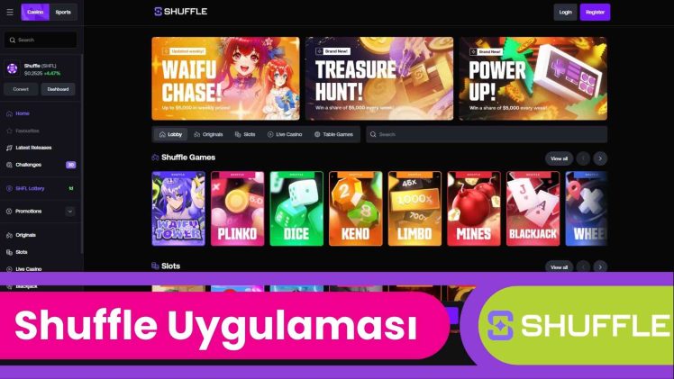 Shuffle Uygulaması
