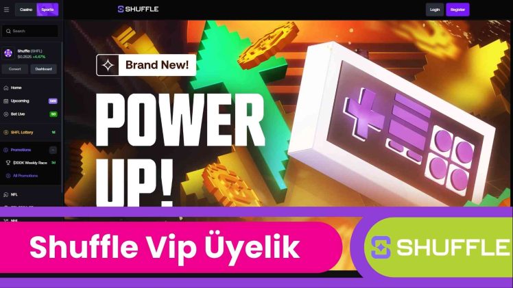 Shuffle Vip Üyelik
